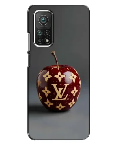 Чехол для Xiaomi Mi 10T с картинкой «Красное яблоко LV»