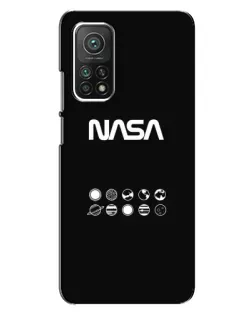 Чехол для Xiaomi Mi 10T с картинкой «NASA — технический принт» Чехол для Xiaomi Mi 10T с картинкой «NASA — технический принт»