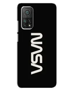 Чехол для Xiaomi Mi 10T с картинкой «NASA — вертикальный логотип» Чехол для Xiaomi Mi 10T с картинкой «NASA — вертикальный логотип»