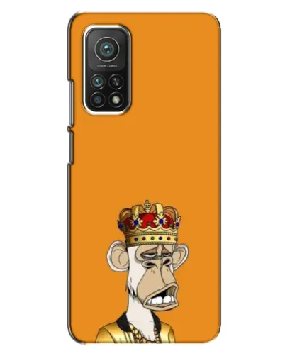 Чехол для Xiaomi Mi 10T с картинкой «Золотая обезьяна Bored Ape»
