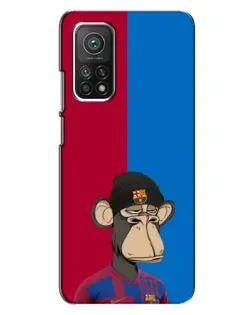 Чохол для Xiaomi Mi 10T з картинкою «Bored Ape — фанат Барси» Чохол для Xiaomi Mi 10T з картинкою «Bored Ape — фанат Барси»