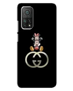 Чехол для Xiaomi Mi 10T с картинкой «Минни Маус на лого» Чехол для Xiaomi Mi 10T с картинкой «Минни Маус на лого»