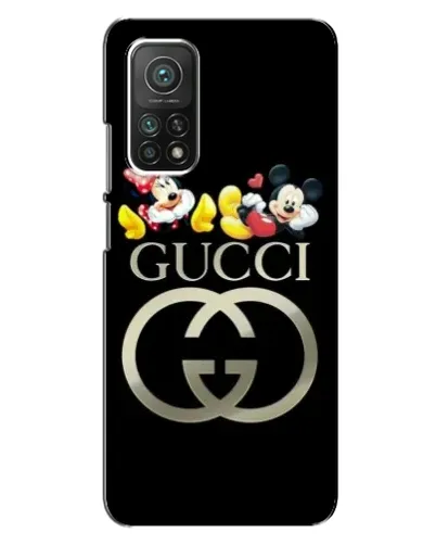 Чехол для Xiaomi Mi 10T с картинкой «Gucci — герои Disney»