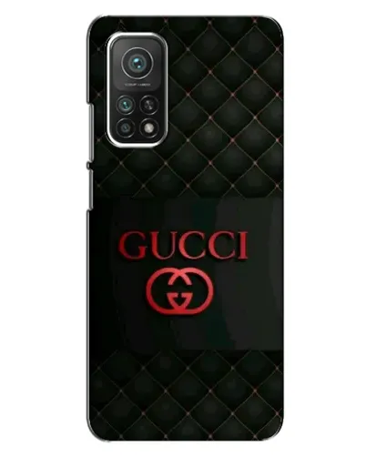 Чехол для Xiaomi Mi 10T с картинкой «Gucci — стеганый черный»