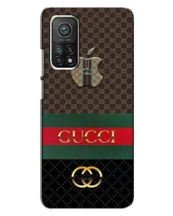 Чехол для Xiaomi Mi 10T с картинкой «Gucci — брендированный десерт» Чехол для Xiaomi Mi 10T с картинкой «Gucci — брендированный десерт»