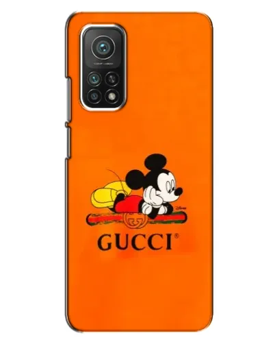 Чехол для Xiaomi Mi 10T с картинкой «Микки Маус Gucci — оранж» Чехол для Xiaomi Mi 10T с картинкой «Микки Маус Gucci — оранж»