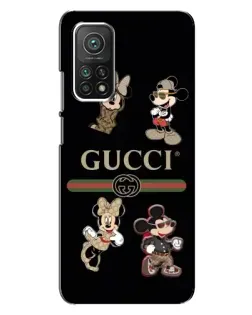 Чехол для Xiaomi Mi 10T с картинкой «Gucci — герои Disney и монограмма» Чехол для Xiaomi Mi 10T с картинкой «Gucci — герои Disney и монограмма»