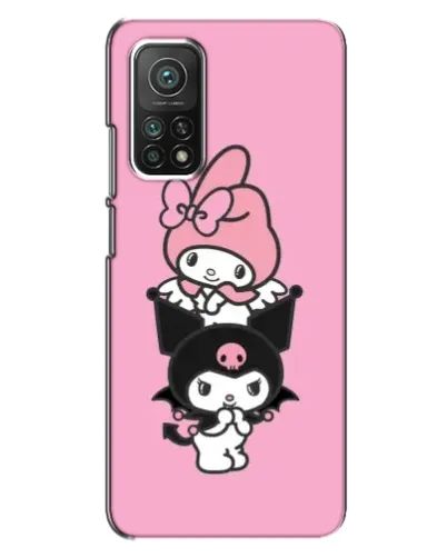 Чехол для Xiaomi Mi 10T с картинкой «My Melody и Kuromi» Чехол для Xiaomi Mi 10T с картинкой «My Melody и Kuromi»