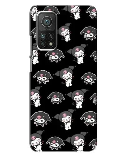 Чехол для Xiaomi Mi 10T с картинкой «Черный паттерн Kuromi» Чехол для Xiaomi Mi 10T с картинкой «Черный паттерн Kuromi»