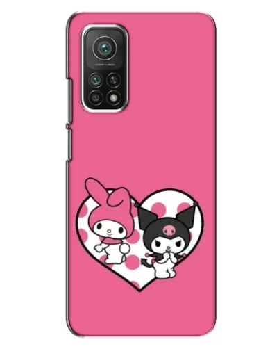 Чехол для Xiaomi Mi 10T с картинкой «Kuromi и My Melody» Чехол для Xiaomi Mi 10T с картинкой «Kuromi и My Melody»