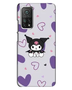 Чехол для Xiaomi Mi 10T с картинкой «Kuromi и лавандовые сердца» Чехол для Xiaomi Mi 10T с картинкой «Kuromi и лавандовые сердца»