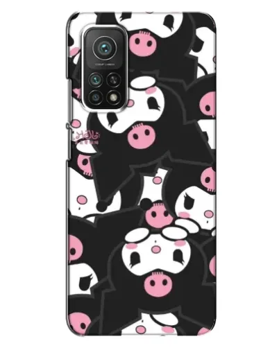 Чехол для Xiaomi Mi 10T с картинкой «Паттерн голов Куроми» Чехол для Xiaomi Mi 10T с картинкой «Паттерн голов Куроми»