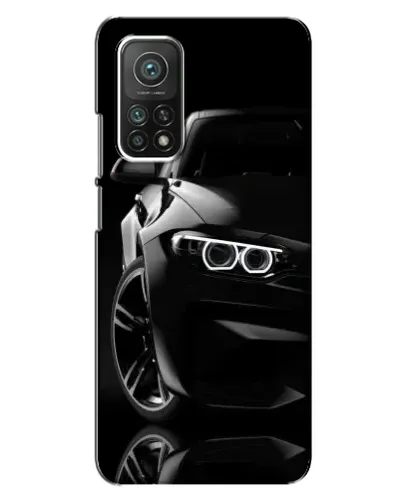 Чехол для Xiaomi Mi 10T с картинкой «Черная BMW — профиль» Чехол для Xiaomi Mi 10T с картинкой «Черная BMW — профиль»