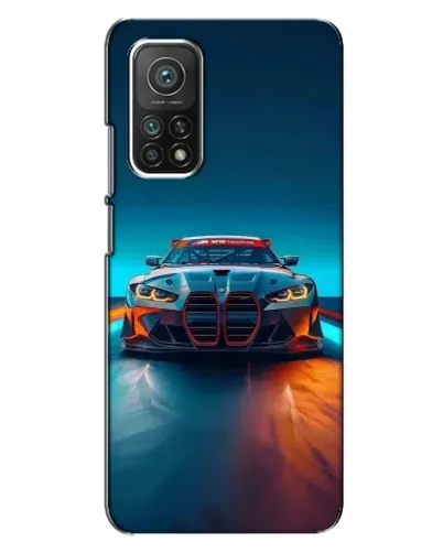 Чехол для Xiaomi Mi 10T с картинкой «BMW — огни неона» Чехол для Xiaomi Mi 10T с картинкой «BMW — огни неона»