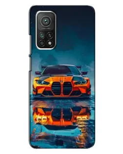 Чехол для Xiaomi Mi 10T с картинкой «BMW — золотая эмблема»