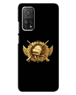 Чехол для Xiaomi Mi 10T с картинкой «PUBG — оранжевый градиент» Чехол для Xiaomi Mi 10T с картинкой «PUBG — оранжевый градиент»