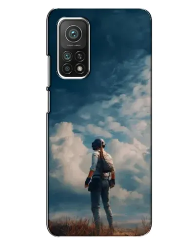 Чехол для Xiaomi Mi 10T с картинкой «Герой PUBG на скале» Чехол для Xiaomi Mi 10T с картинкой «Герой PUBG на скале»