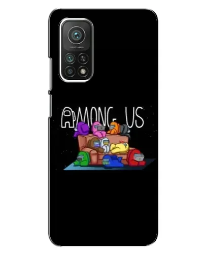 Чехол для Xiaomi Mi 10T с картинкой «Логотип Among Us» Чехол для Xiaomi Mi 10T с картинкой «Логотип Among Us»
