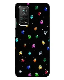 Чехол для Xiaomi Mi 10T с картинкой «Экипаж Among Us» Чехол для Xiaomi Mi 10T с картинкой «Экипаж Among Us»