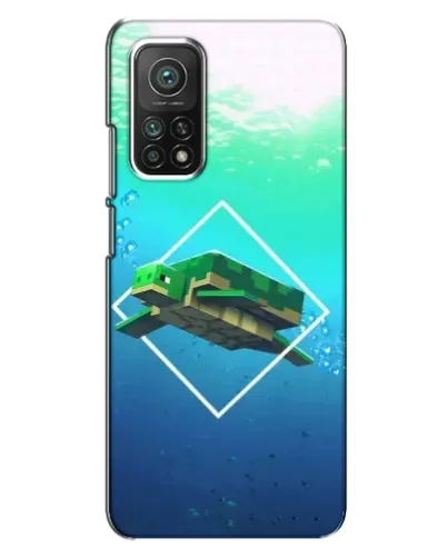 Чехол для Xiaomi Mi 10T с картинкой «Черепаха Minecraft» Чехол для Xiaomi Mi 10T с картинкой «Черепаха Minecraft»