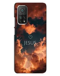 Чехол для Xiaomi Mi 10T с картинкой «Сияние Имени Jesus»