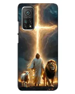 Чехол для Xiaomi Mi 10T с картинкой «Лев Иуды и Свет»