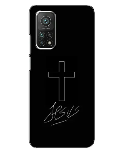 Чехол для Xiaomi Mi 10T с картинкой «Графический крест Jesus» Чехол для Xiaomi Mi 10T с картинкой «Графический крест Jesus»