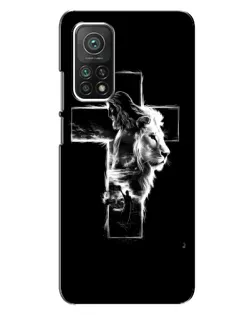Чехол для Xiaomi Mi 10T с картинкой «Сияющий крест Jesus»