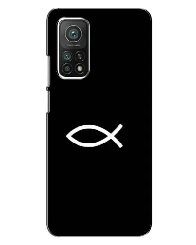 Чехол для Xiaomi Mi 10T с картинкой «Символ рыбы Jesus» Чехол для Xiaomi Mi 10T с картинкой «Символ рыбы Jesus»