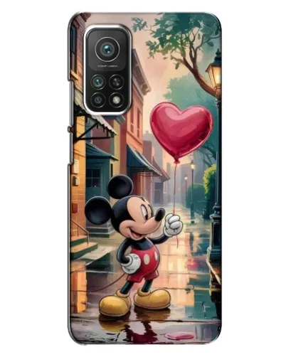 Чехол для Xiaomi Mi 10T с картинкой «Микки и шарик-сердце» Чехол для Xiaomi Mi 10T с картинкой «Микки и шарик-сердце»