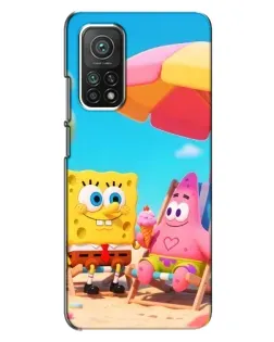 Чехол для Xiaomi Mi 10T с картинкой «Отдых на пляже»
