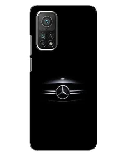 Чехол для Xiaomi Mi 10T с картинкой «Mercedes — абстрактные линии»