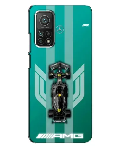 Чехол для Xiaomi Mi 10T с картинкой «Mercedes AMG Petronas»