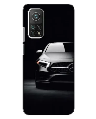 Чехол для Xiaomi Mi 10T с картинкой «Свет фар Mercedes»