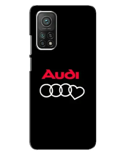 Чехол для Xiaomi Mi 10T с картинкой «Логотип Audi Heart»