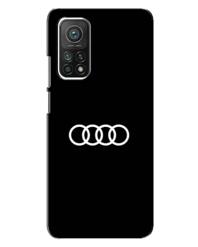 Чехол для Xiaomi Mi 10T с картинкой «Audi White Logo»