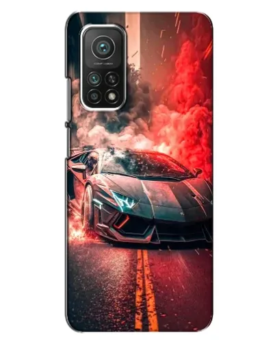 Чехол для Xiaomi Mi 10T с картинкой «Lamborghini красный дым» Чехол для Xiaomi Mi 10T с картинкой «Lamborghini красный дым»
