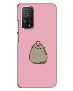 Чехол для Xiaomi Mi 10T с картинкой «Pusheen сердце» Чехол для Xiaomi Mi 10T с картинкой «Pusheen сердце»
