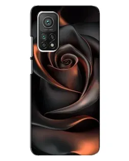 Чехол для Xiaomi Mi 10T с картинкой «Шелковая черная роза» Чехол для Xiaomi Mi 10T с картинкой «Шелковая черная роза»