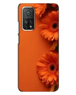 Чехол для Xiaomi Mi 10T с картинкой «Оранжевые герберы» Чехол для Xiaomi Mi 10T с картинкой «Оранжевые герберы»