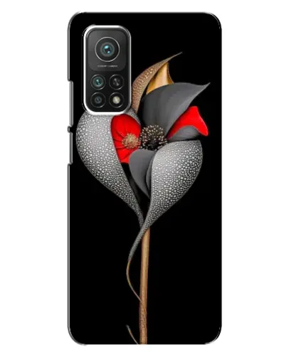 Чехол для Xiaomi Mi 10T с картинкой «Серебряный фантазийный цветок» Чехол для Xiaomi Mi 10T с картинкой «Серебряный фантазийный цветок»