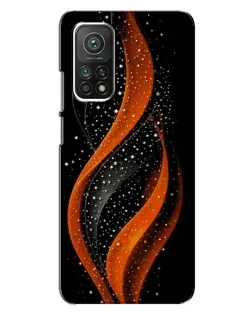 Чехол для Xiaomi Mi 10T с картинкой «Огненная звездная волна»
