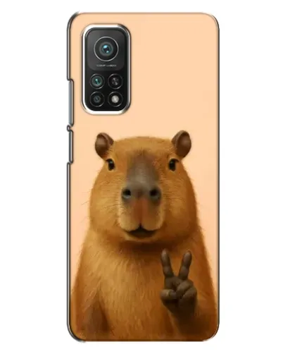 Чехол для Xiaomi Mi 10T с картинкой «Капибара виктория» Чехол для Xiaomi Mi 10T с картинкой «Капибара виктория»
