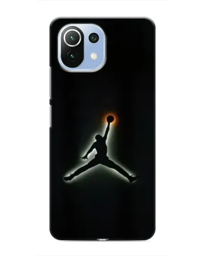 Чехол для Xiaomi Mi 11 Lite с картинкой «Jordan Gradient Logo»
