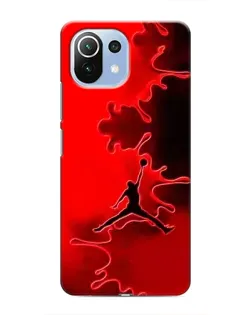 Чохол для Xiaomi Mi 11 Lite з картинкою «Jordan Red Smoke» Чохол для Xiaomi Mi 11 Lite з картинкою «Jordan Red Smoke»