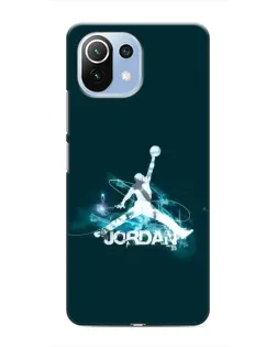 Чохол для Xiaomi Mi 11 Lite з картинкою «Jordan Blue Fire» Чохол для Xiaomi Mi 11 Lite з картинкою «Jordan Blue Fire»
