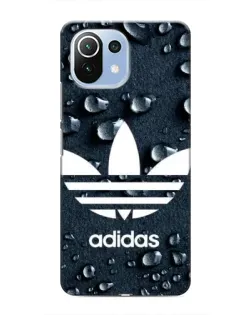 Чохол для Xiaomi Mi 11 Lite з картинкою «Adidas Trefoil Blue»