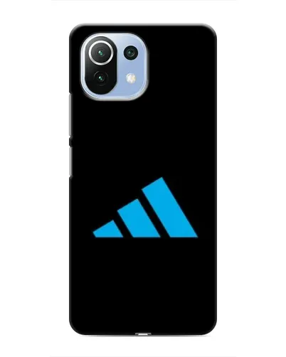 Чехол для Xiaomi Mi 11 Lite с картинкой «Adidas Cyan Logo» Чехол для Xiaomi Mi 11 Lite с картинкой «Adidas Cyan Logo»