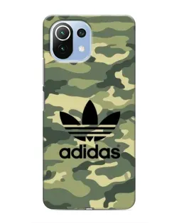 Чохол для Xiaomi Mi 11 Lite з картинкою «Мілітарі стиль Adidas»