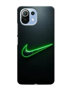 Чохол для Xiaomi Mi 11 Lite з картинкою «Неоновий контур Nike» Чохол для Xiaomi Mi 11 Lite з картинкою «Неоновий контур Nike»